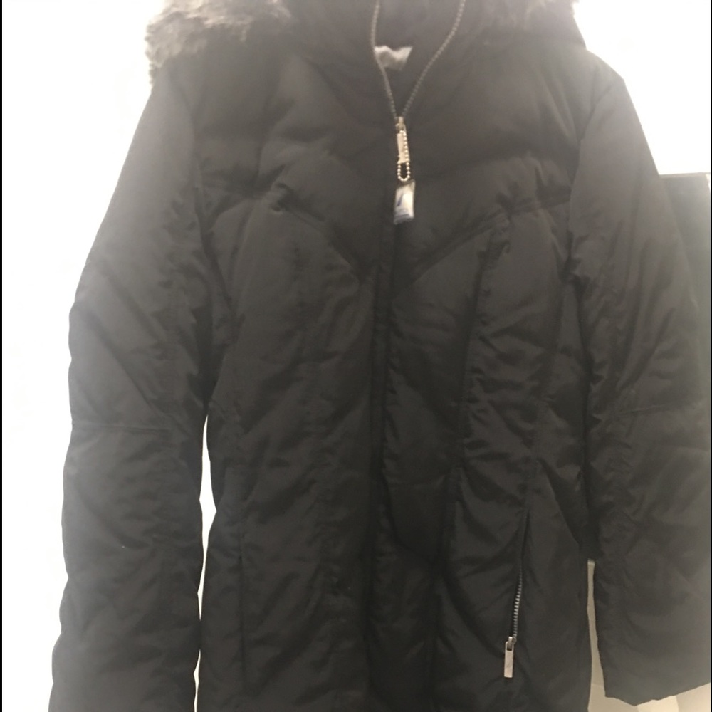 Women’s Med. Nautica Black Puffer Jacket